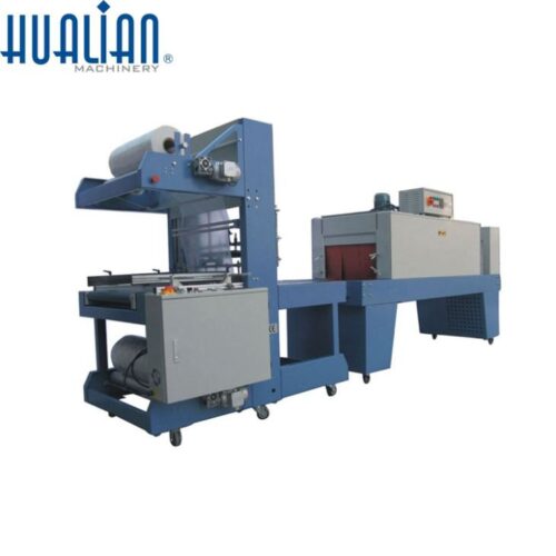 Máquina automática de sellado de mangas y máquina de encogimiento